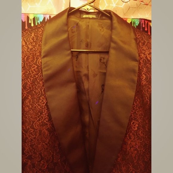 Red Manzini Smoking Jacket -BOSS ITALIAN PARTYWEAR - Picture 3 of 11